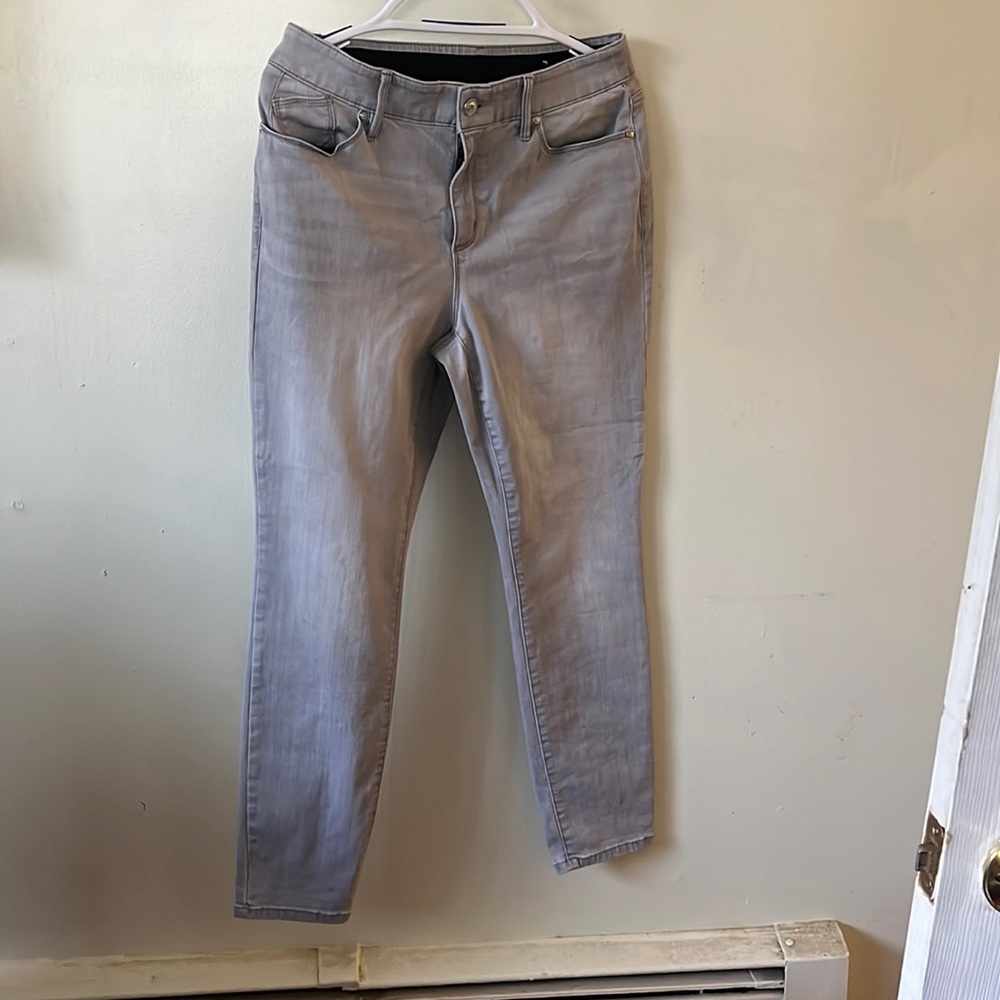 Chico’s size 1 regular grey pants.